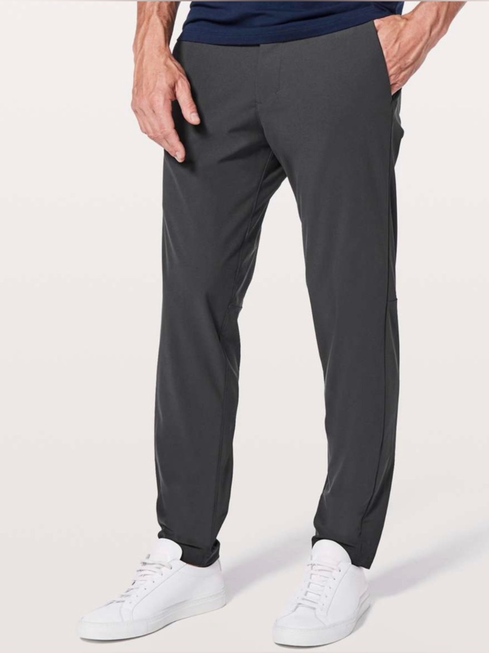 Lululemon Mens Commission Pant Slim Warpstreme Gym Casual Athleisure Size 36